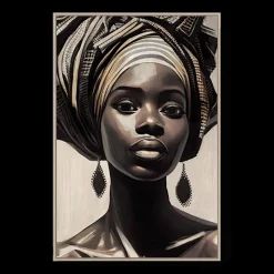 Wanddecoratie|Ygo Framed Canvas LINTANG 80x120