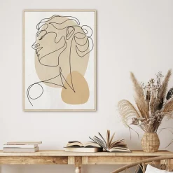 Wanddecoratie|Ygo Framed Canvas NOVI 50x70