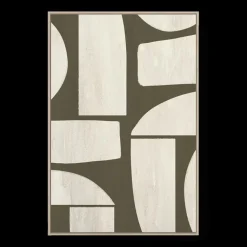 Wanddecoratie|Ygo Framed Canvas OKTA 80x120