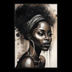 Wanddecoratie|Ygo Framed Canvas UTAMI 80x120