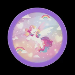 Lunchboxes & Drinkbussen|To Go|Ygo Fruitbox UNICORN GLOW 300ml Roze