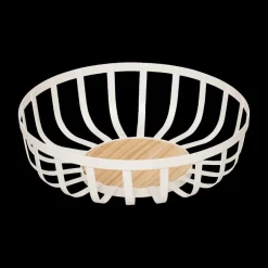 Servies|Tafelaccessoires|Ygo Fruitschaal WHITEWOOD Rond Metaal Wit