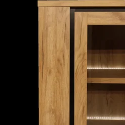 Vitrinekasten|Ygo Glaskast ANTONIO French Oak B133