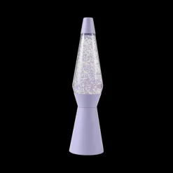 Decoratieve Accessoires|Kinderverlichting|Ygo Glitterlamp SPACESHIP Pastel Paars
