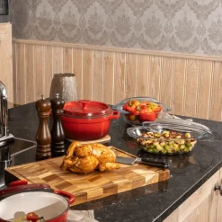 Keukenaccessoires|Kookaccessoires|Ygo Grill En Drop Cocotte 500 2,9l Glas