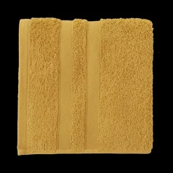 Badlinnen & -Matten|Ygo Handdoek MITTE Mustard