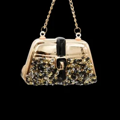 Kerst|Ygo Hanger BAG Handtas Zwart/Goud Ass.