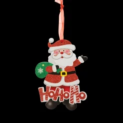 Kerst|Ygo Hanger HOHOHO Kerstman Hout