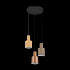 Hanglampen|Ygo Hanglamp AGUDO 3Del. Rond