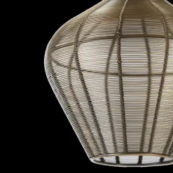 Hanglampen|Ygo Hanglamp ALVARO 1Del. Met. Ant. Brons M