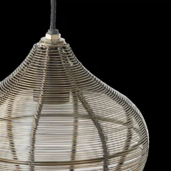 Hanglampen|Ygo Hanglamp ALVARO 1Del. Met. Ant. Brons M