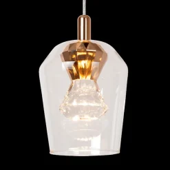 Hanglampen|Ygo Hanglamp BERLIANE 5Del. Lang Transparant