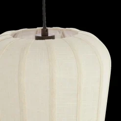 Hanglampen|Ygo Hanglamp BIBURY Ø30 Bruin/Wit