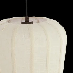 Hanglampen|Ygo Hanglamp BIBURY 3Del. Bruin/Wit