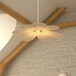 Hanglampen|Ygo Hanglamp BLOSM Bloembad Beige XL