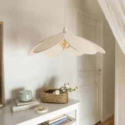 Hanglampen|Ygo Hanglamp BLOSM Bloemenblad Beige