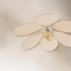Hanglampen|Ygo Hanglamp BLOSM Bloemenblad Beige