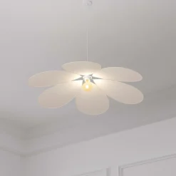 Hanglampen|Ygo Hanglamp BLOSM Bloemenblad Beige