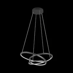 Hanglampen|Ygo Hanglamp DARVIN L Met. Zwart