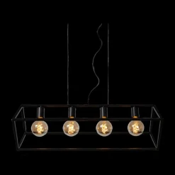 Hanglampen|Ygo Hanglamp FABIAN Zwart