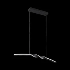 Hanglampen|Ygo Hanglamp GINKO Metaal Mat Zwart