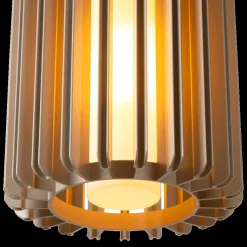 Hanglampen|Ygo Hanglamp LAMBRES 1Del. Taupe