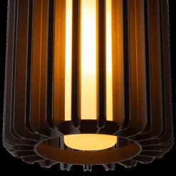 Hanglampen|Ygo Hanglamp LAMBRES 1Del. Zwart