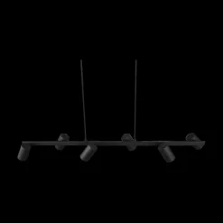Hanglampen|Ygo Hanglamp MARLEY 6-Delig Metaal Zwart
