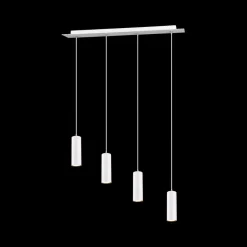 Hanglampen|Ygo Hanglamp MARLEY 4-Delig Metaal Wit