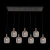 Hanglampen|Ygo Hanglamp OKIRU 7Del. Smoke Grey