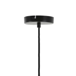Hanglampen|Ygo Hanglamp RAKEL L Ant. Brons/Glas Smoke