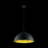 Hanglampen|Ygo Hanglamp ROMINO II Zwart