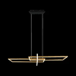 Hanglampen|Ygo Hanglamp SALINAS Met. Mat Messing