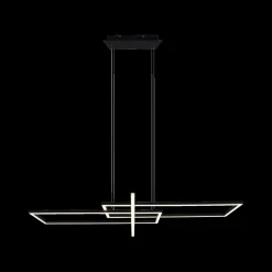 Hanglampen|Ygo Hanglamp SALINAS Met. Mat Zwart