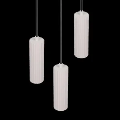 Hanglampen|Ygo Hanglamp SOKA 3Del. Metaal Warm Grijs