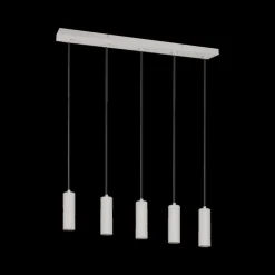 Hanglampen|Ygo Hanglamp SOKA 5Del. Metaal Warm Grijs