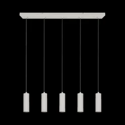 Hanglampen|Ygo Hanglamp SOKA 5Del. Metaal Warm Grijs