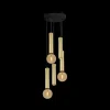 Hanglampen|Ygo Hanglamp TABOO 5Del. Goud