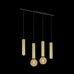 Hanglampen|Ygo Hanglamp TABOO 4Del. Goud