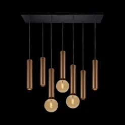 Hanglampen|Ygo Hanglamp TABOO Zwart/Brons