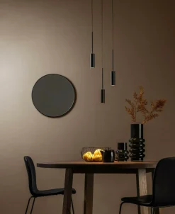 Hanglampen|Ygo Hanglamp TUBULE Zwart