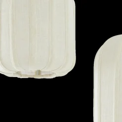 Hanglampen|Ygo Hanglamp TUFIA 5Del. Linnen Crème