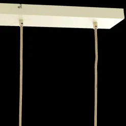 Hanglampen|Ygo Hanglamp TUFIA 5Del. Linnen Crème