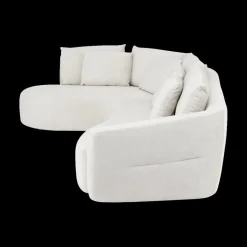 Hoeksalons|Ygo Hoeksalon ARIEL Longchair Links Barmon Coconut