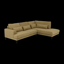 Hoeksalons|Ygo Hoeksalon ARIZONA Hoek Rechts B276 Camel