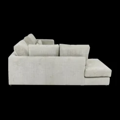 Hoeksalons|Ygo Hoeksalon ATLAS Greige Longchair Links B327