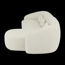 Hoeksalons|Ygo Hoeksalon AUGUST Cream Longchair Rechts B293