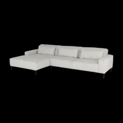 Hoeksalons|Ygo Hoeksalon BEMTHE Longchair Links Grijs B329