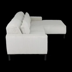 Hoeksalons|Ygo Hoeksalon BEMTHE Longchair Rechts Grijs B299