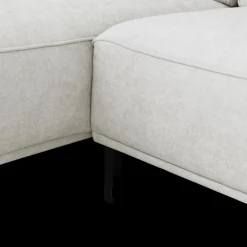 Hoeksalons|Ygo Hoeksalon CALABRIA Grijs Longchair Links B396